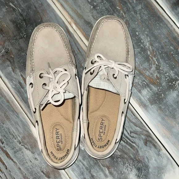 Women 8 sperry Topsider memory foam - Picture 2 of 6